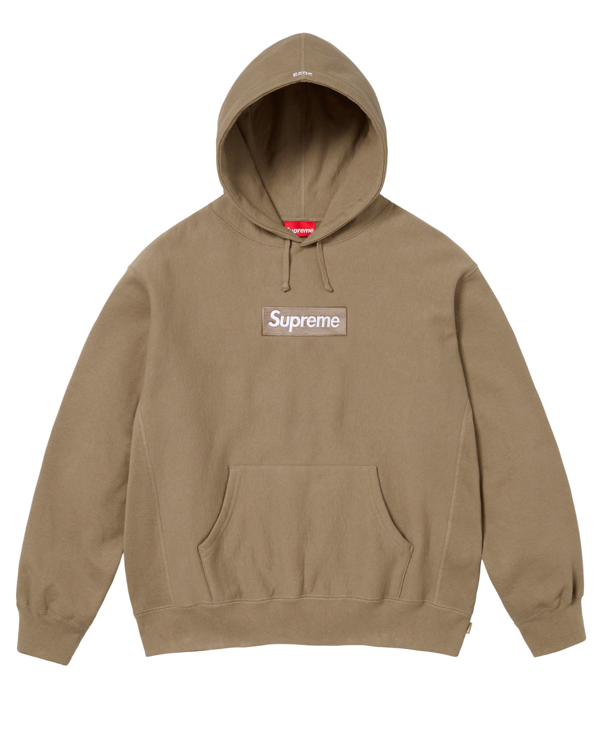 Supreme Box Logo Hooded Sweatshirt (FW23) Dark Sand Image