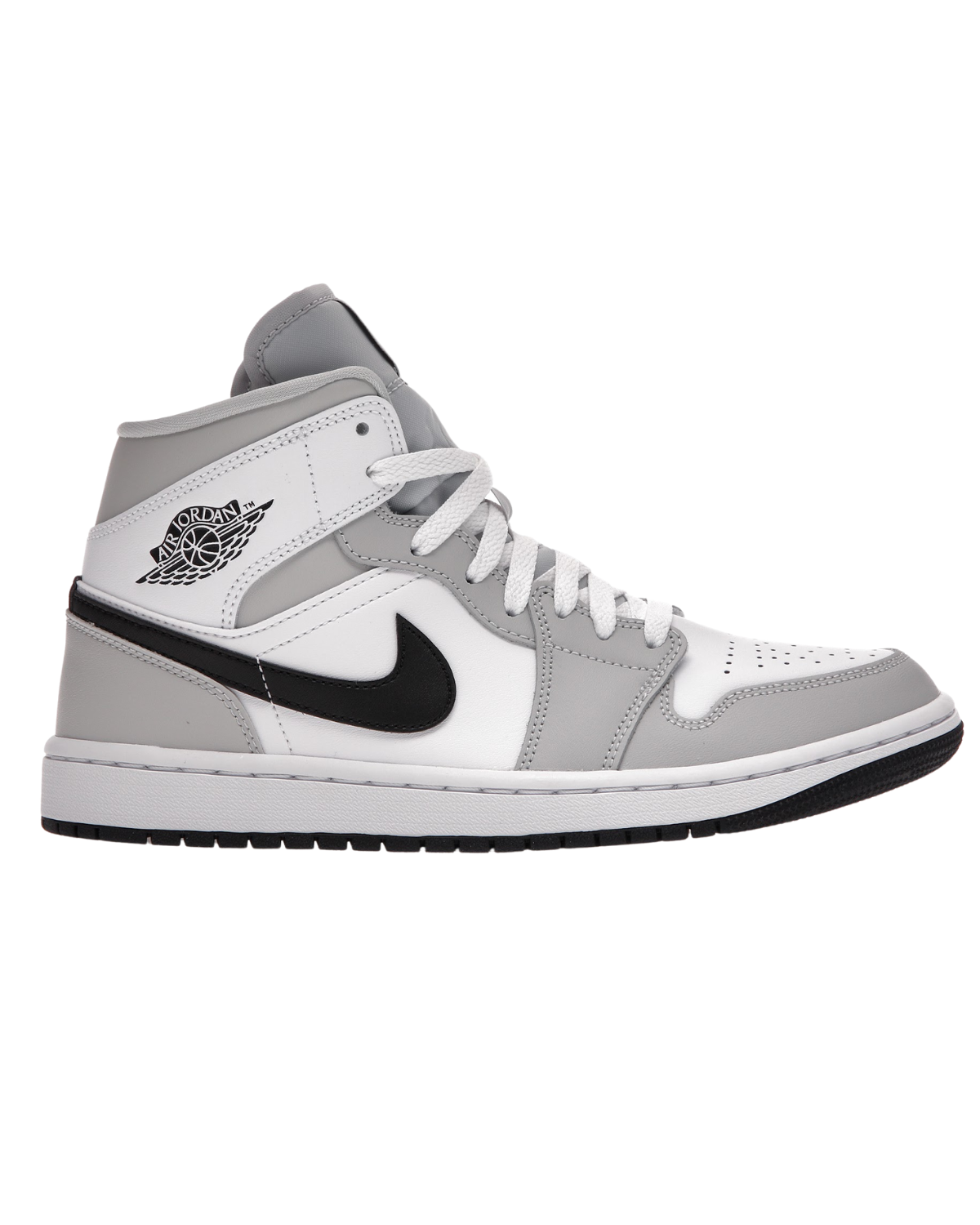 Air Jordan 1 Mid Light Smoke Grey (W) Image