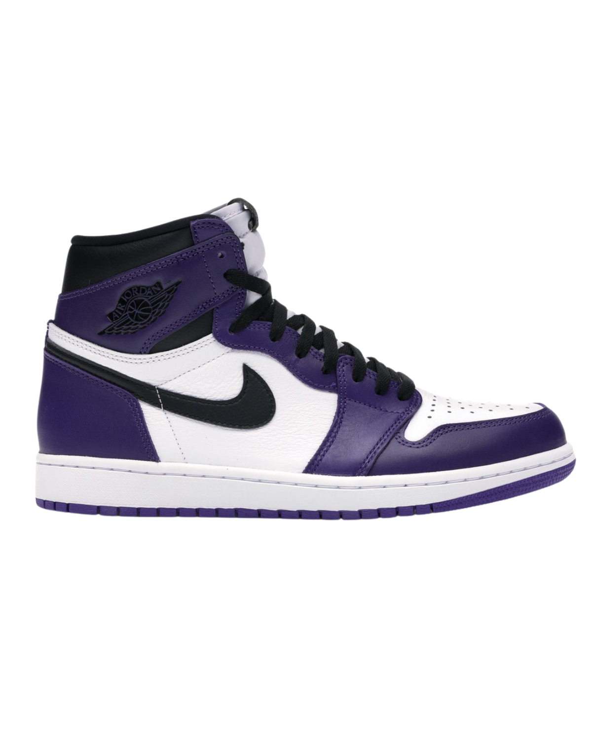 Air Jordan 1 Retro High Court Purple White Image