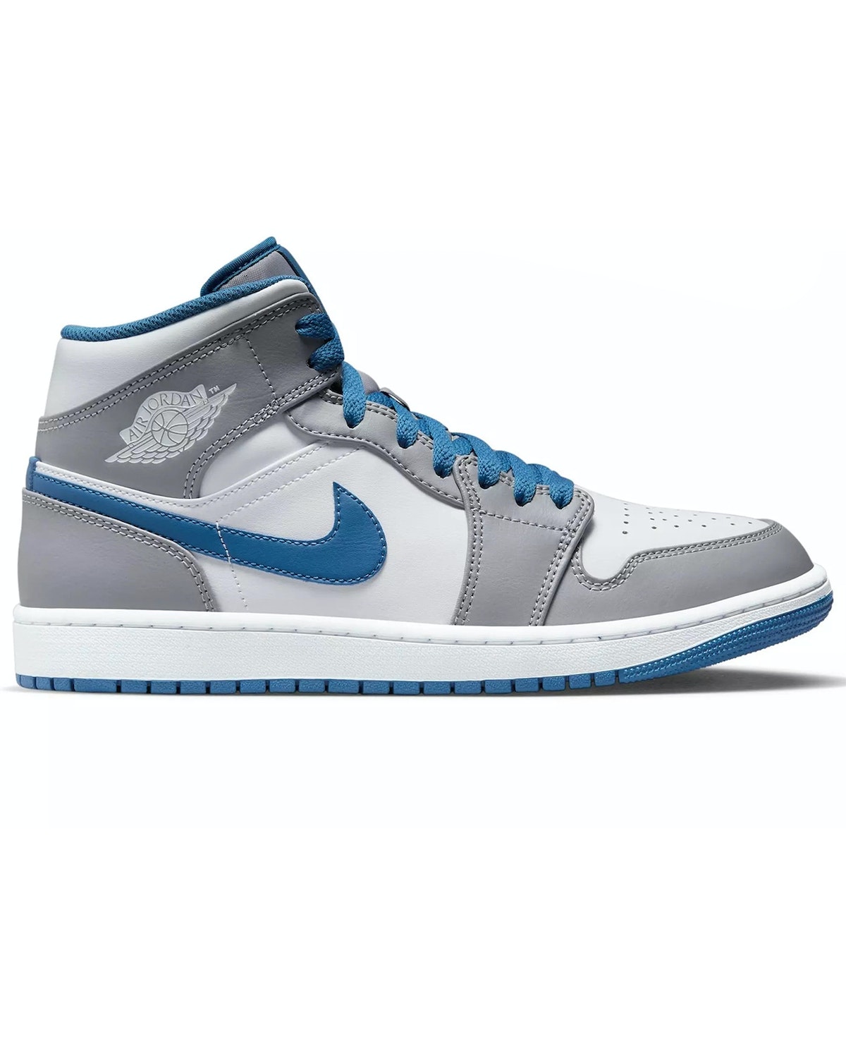 Air Jordan 1 Mid True Blue Image