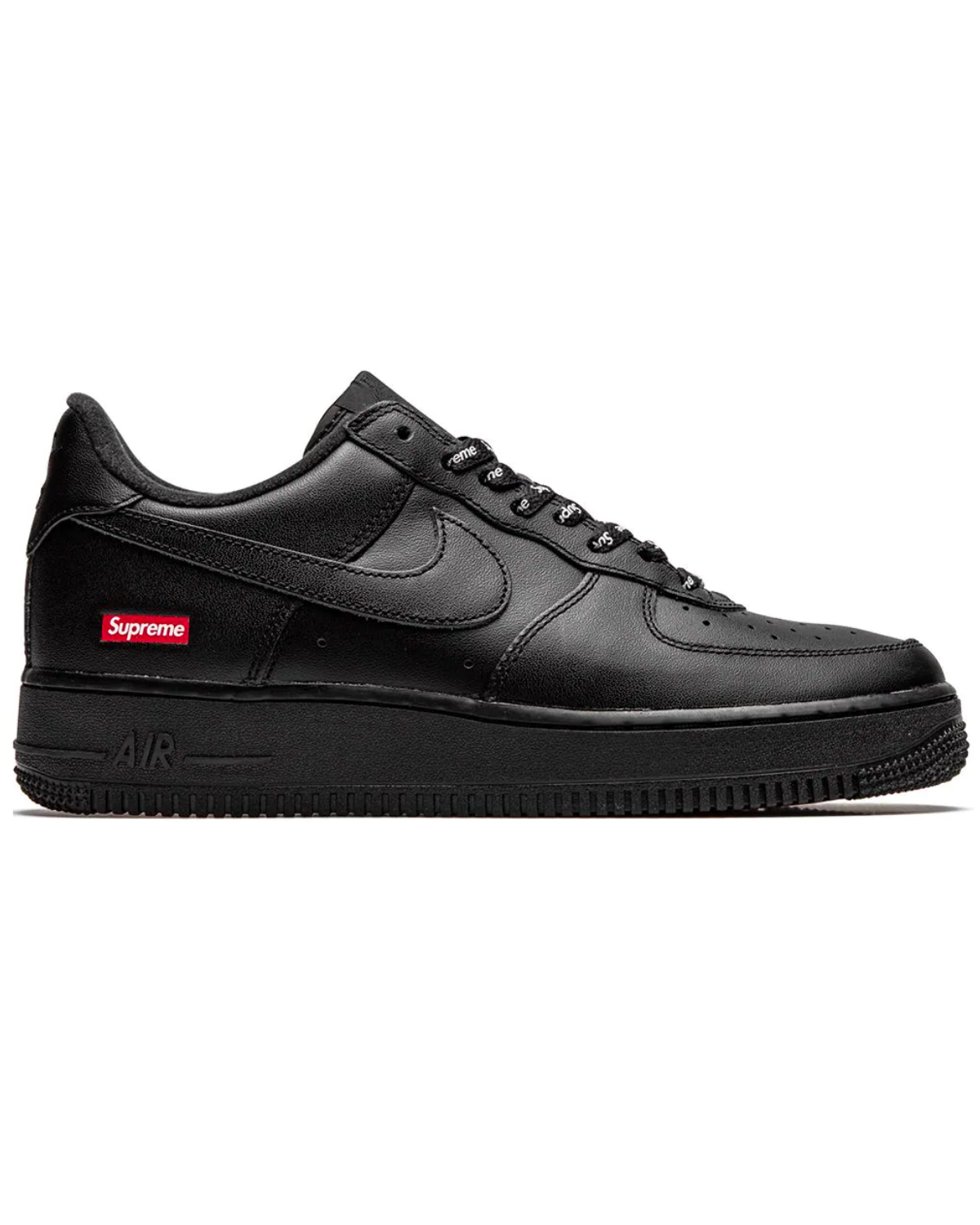Nike Air Force 1 Low Supreme Black Image
