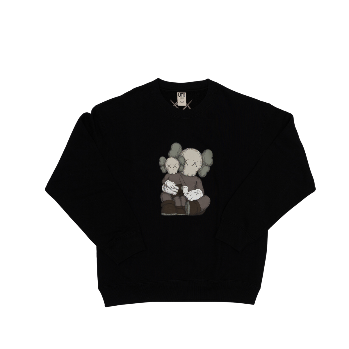 KAWS Longsleeve Sweatshirt Black BBF Image