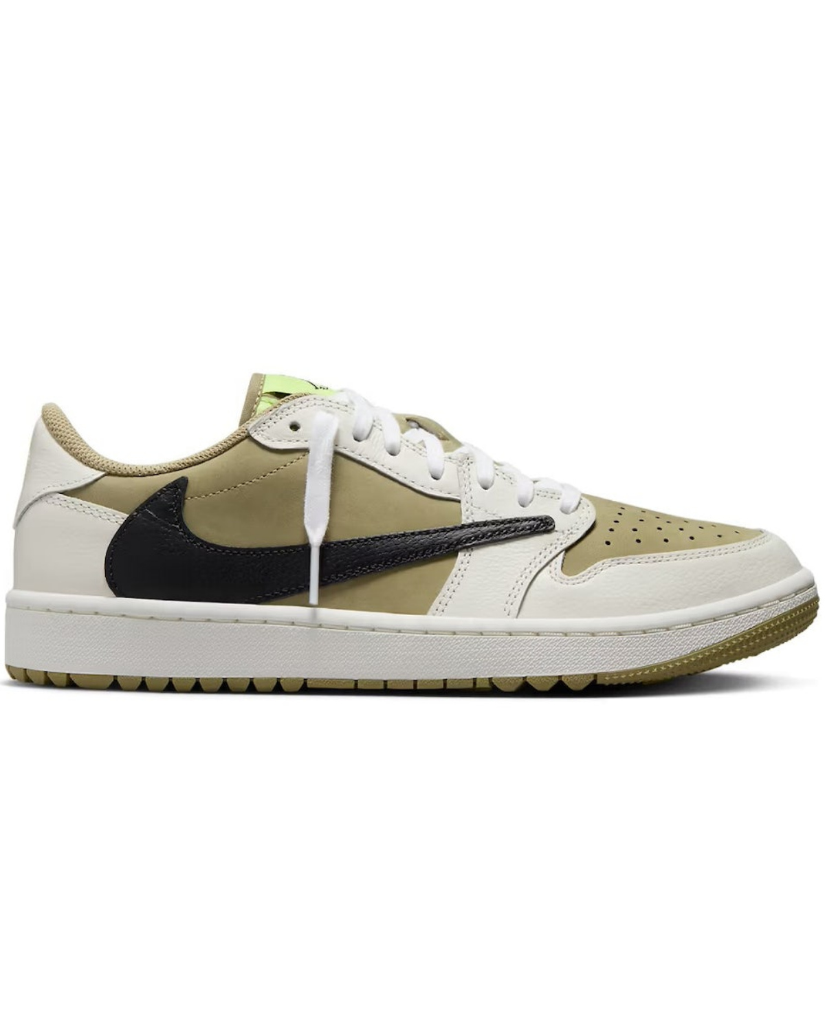 Air Jordan 1 Retro Low Golf Travis Scott Neutral Olive Image