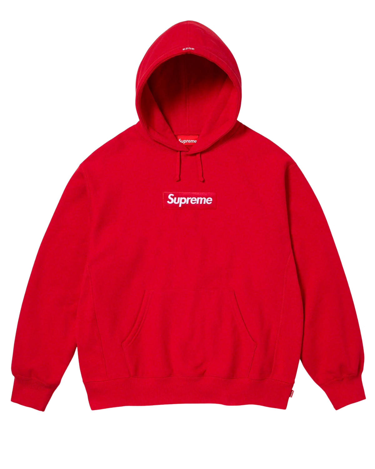 Supreme Box Logo Hooded Sweatshirt (FW23) Red Image