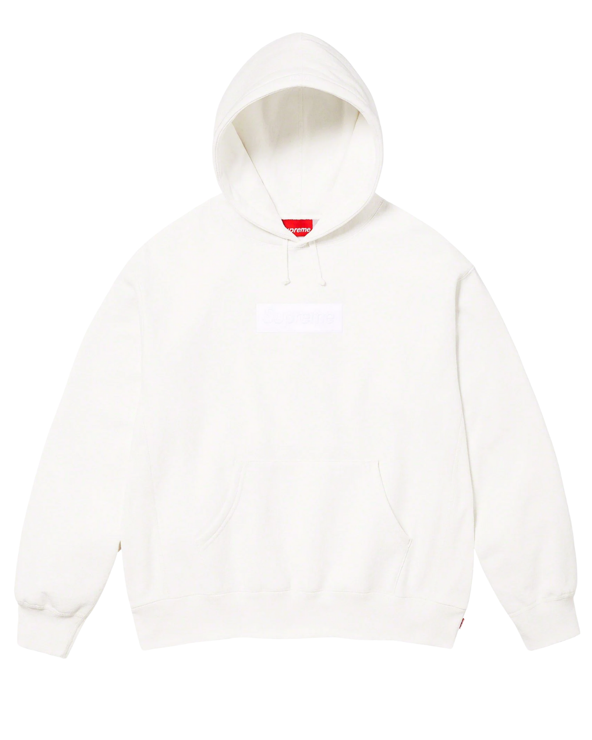 Supreme Box Logo Hooded Sweatshirt (FW23) White Image