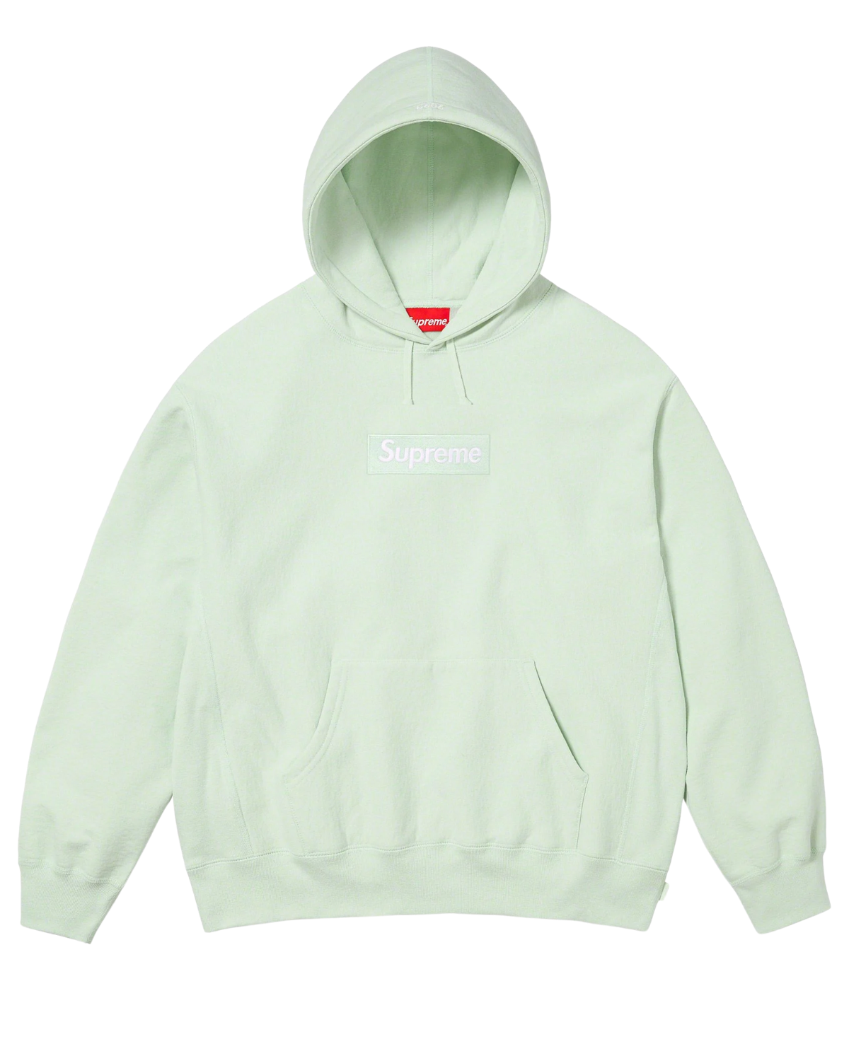 Supreme Box Logo Hooded Sweatshirt (FW23) Light Green Image
