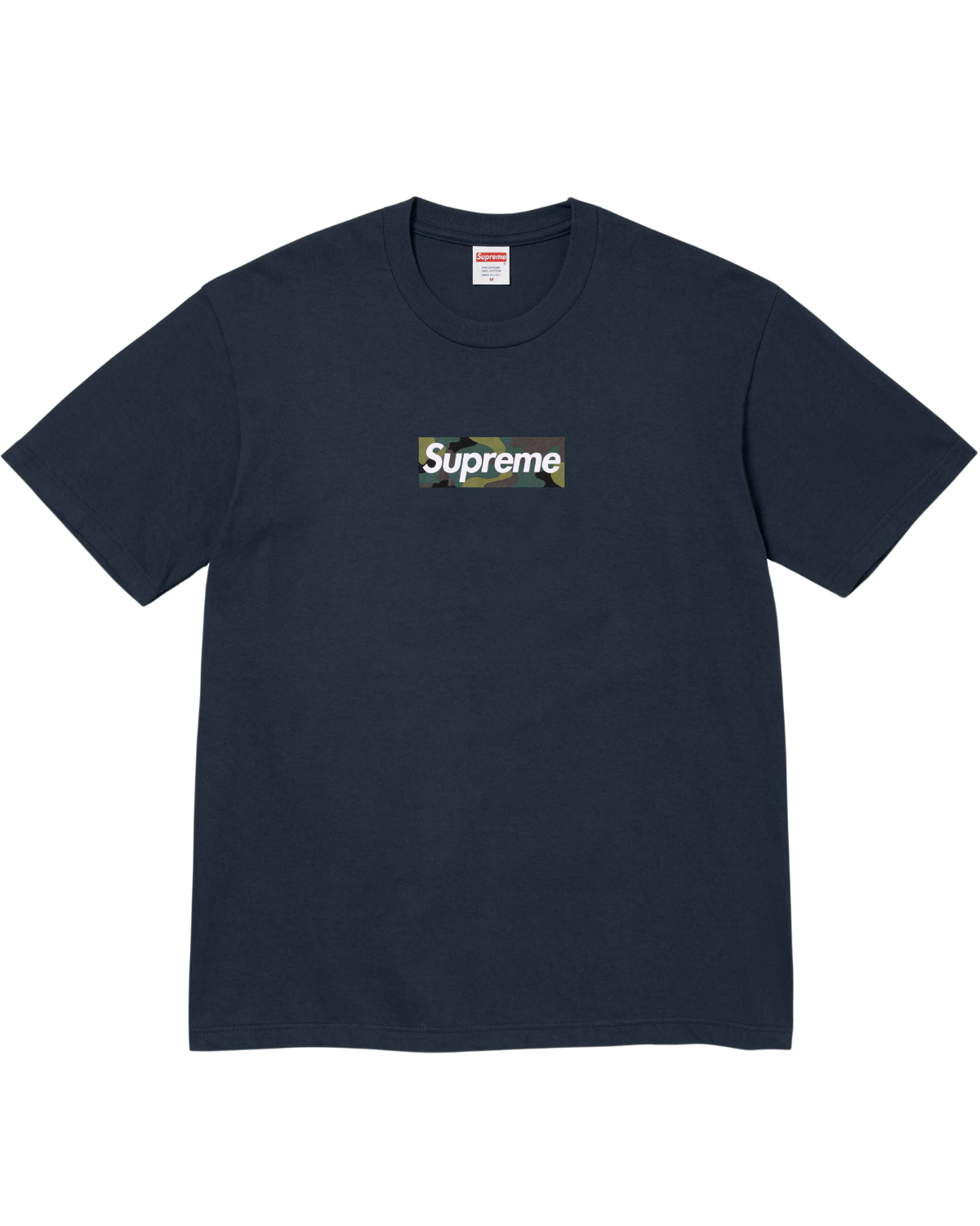 Supreme Box Logo Tee (FW23) Navy Image