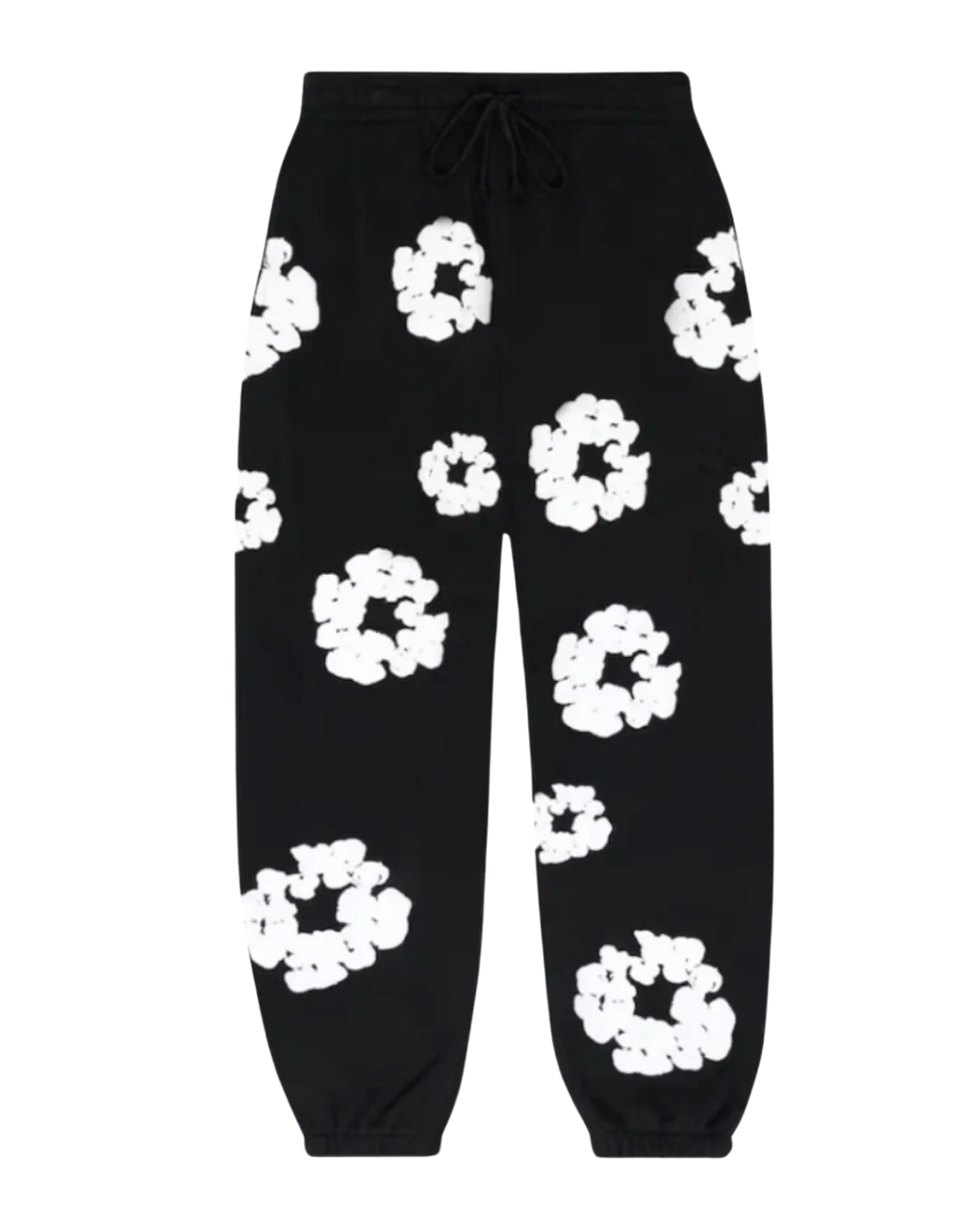 Denim Tears The Cotton Wreath Sweatpants Black Image
