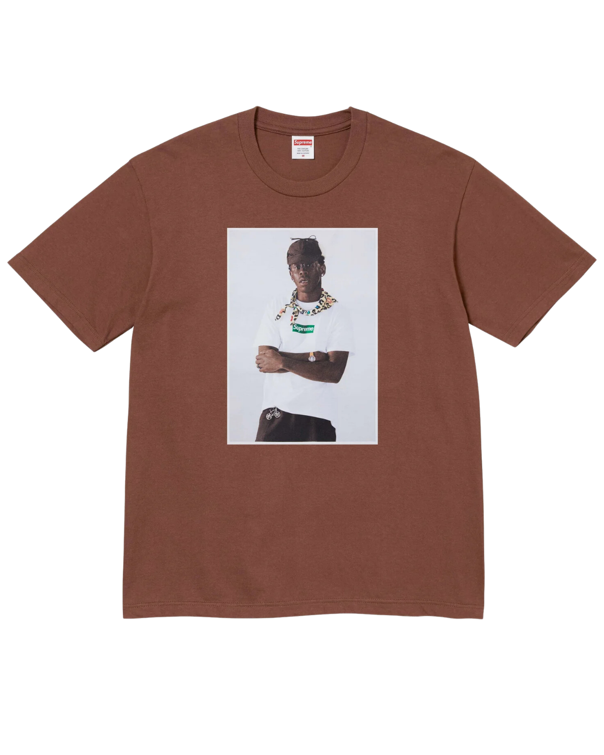 Supreme Tyler The Creator Tee Brown fullscreen image
