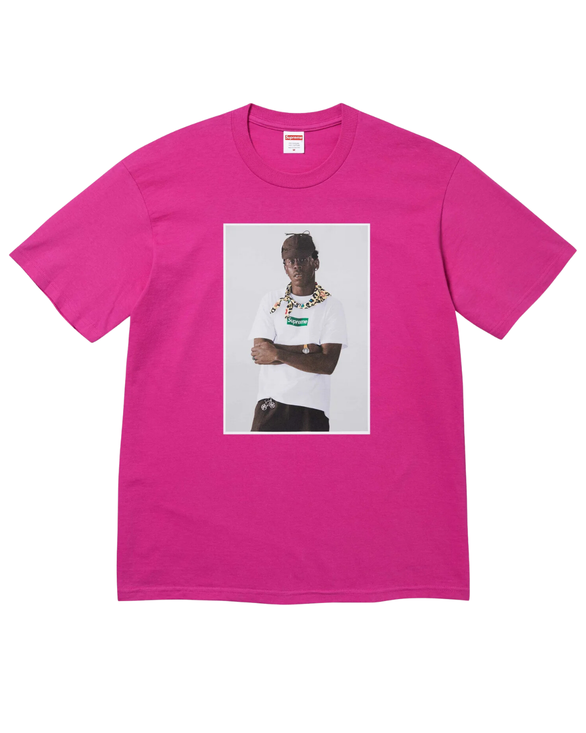 Supreme Tyler The Creator Tee Magenta Image