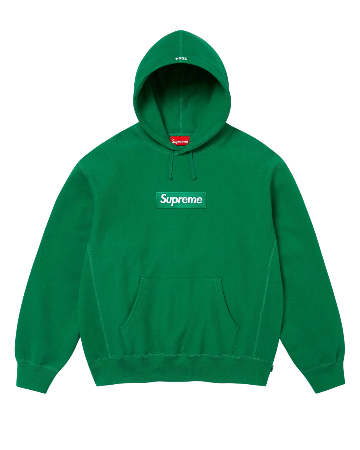 Supreme Box Logo Hooded Sweatshirt Sweatshirt (FW24) Green Image