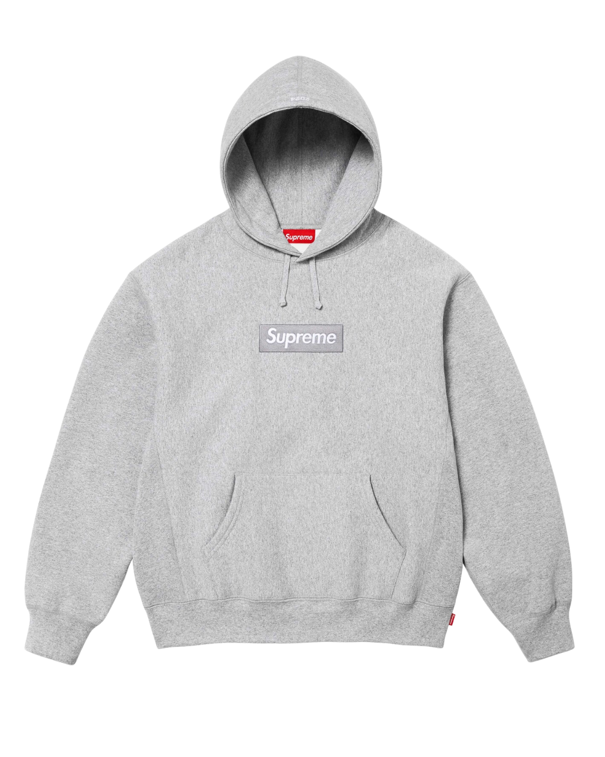 Supreme Box Logo Hooded Sweatshirt Sweatshirt (FW24) Heather Grey Image