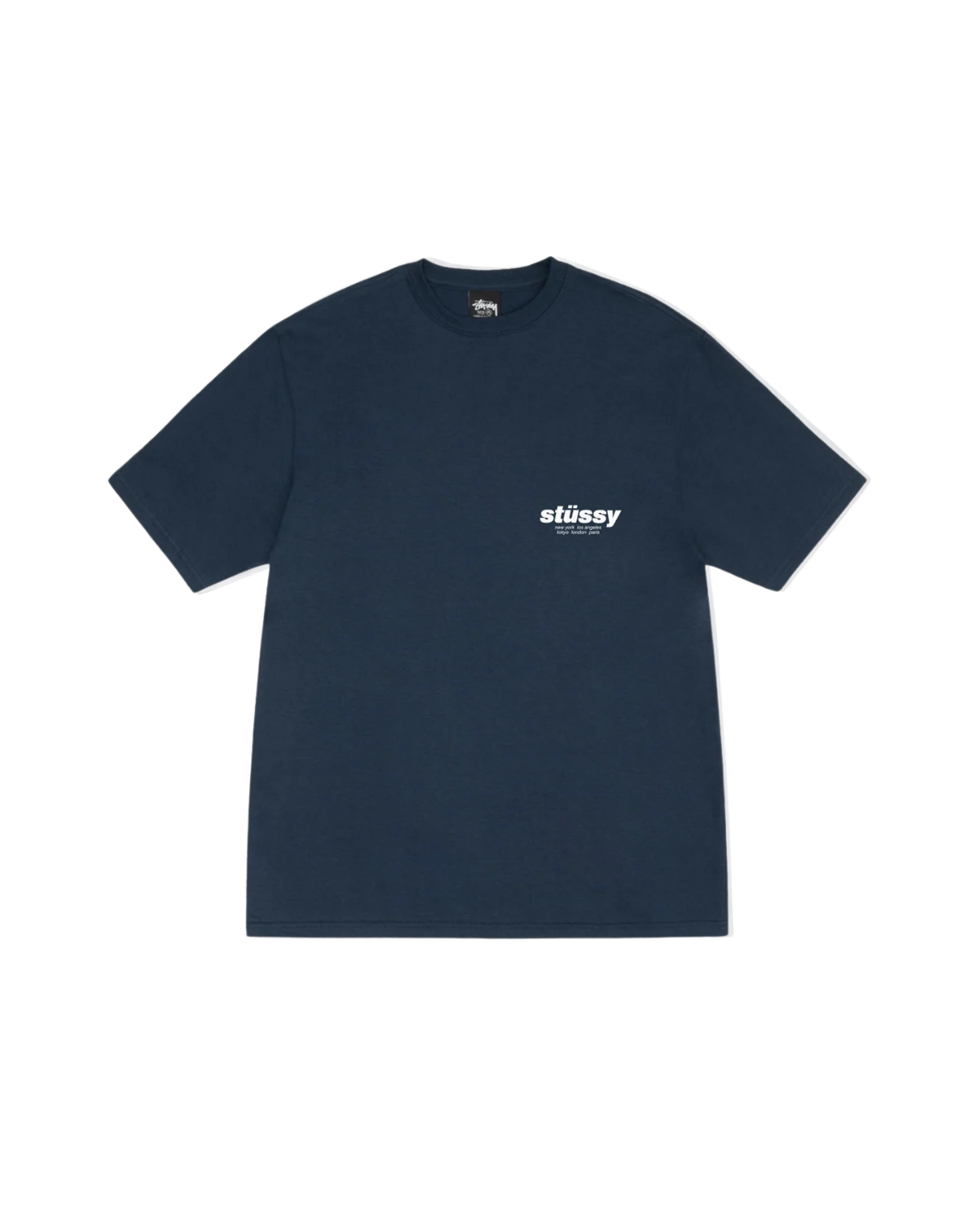 STUSSY ROLLERS TEE navy thumbnail