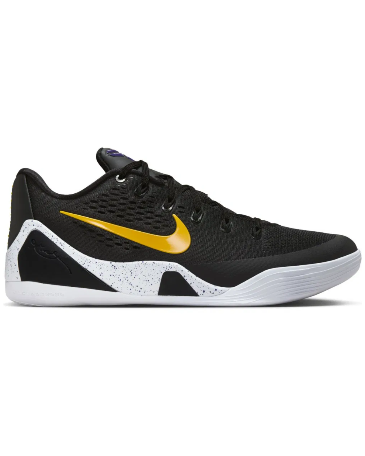 Nike Kobe 9 EM Low Protro TB Black University Gold fullscreen image
