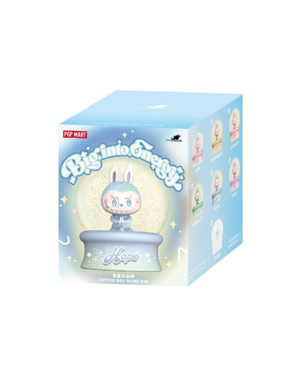Pop Mart Labubu The Monsters Big into Energy Series Crystal Ball Single Blind Box fullscreen image