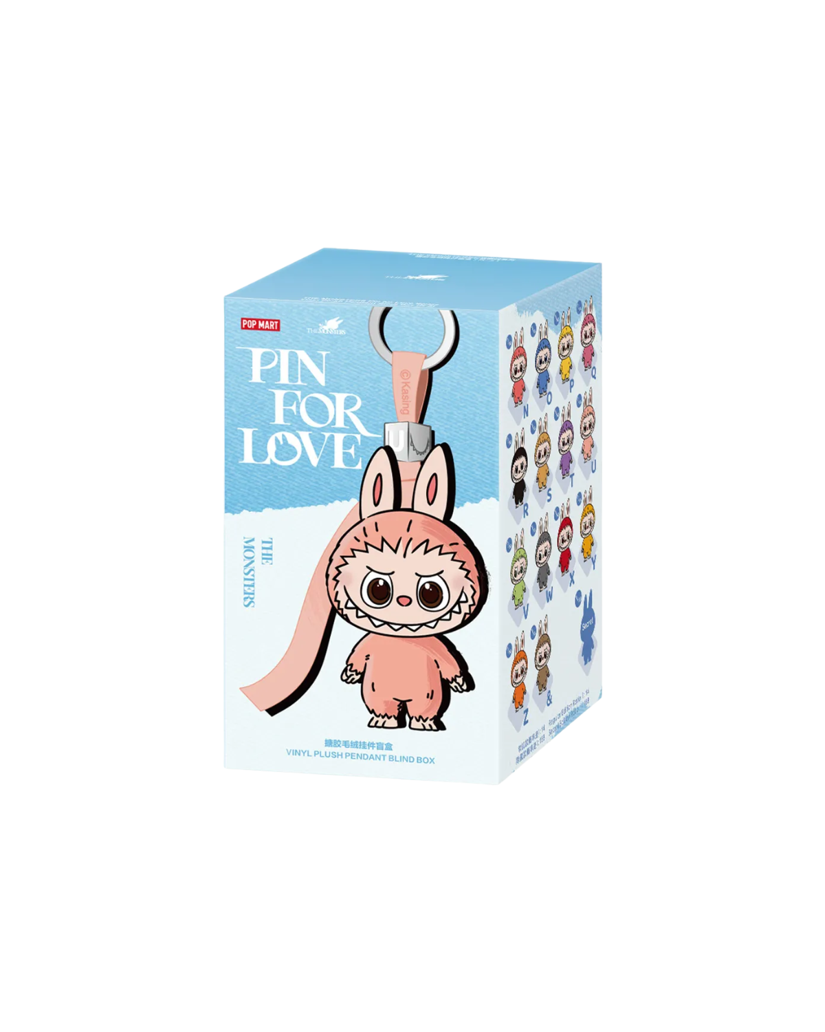 Labubu The Monsters Pin for Love Series BLIND BOX (N-Z) Image