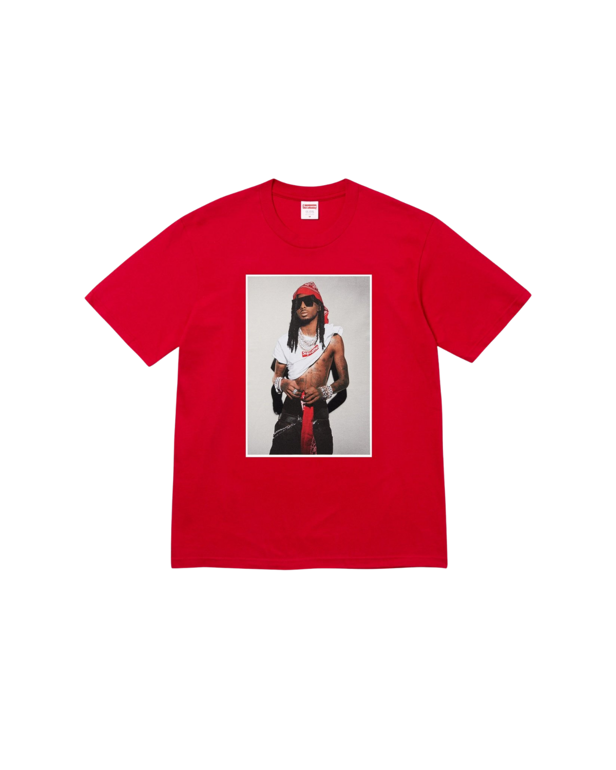 Supreme Playboi Carti Tee Red Image