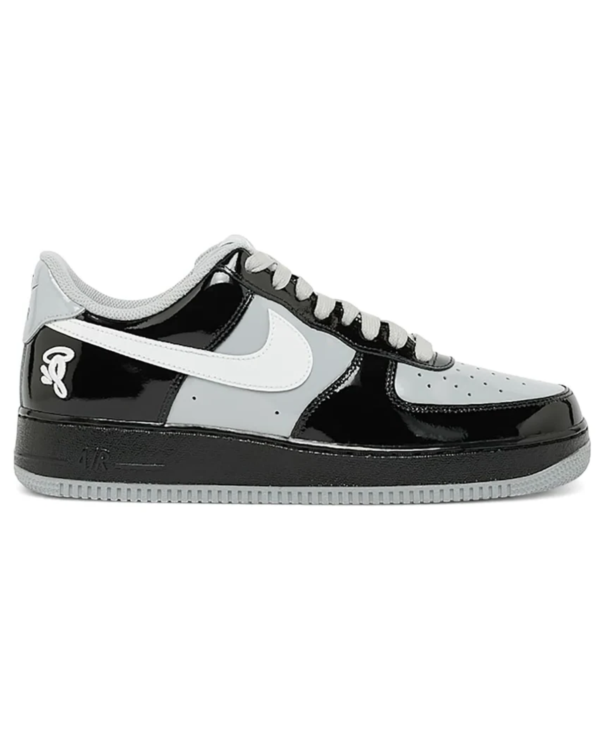 Nike Air Force 1 Low Syna Central Cee Black White Smoke Grey fullscreen image