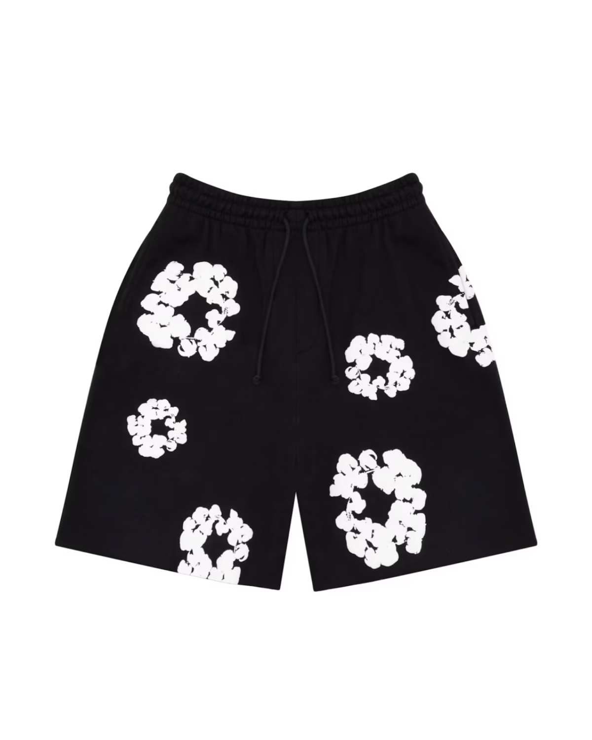 Denim Tears The Cotton Wreath Shorts Black Image