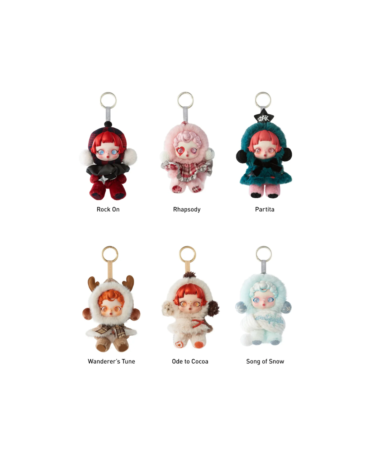 SKULLPANDA Winter Symphony シリーズ Rock on DROPSY STORE - Pop Mart SKULLPANDA Winter Symphony Series