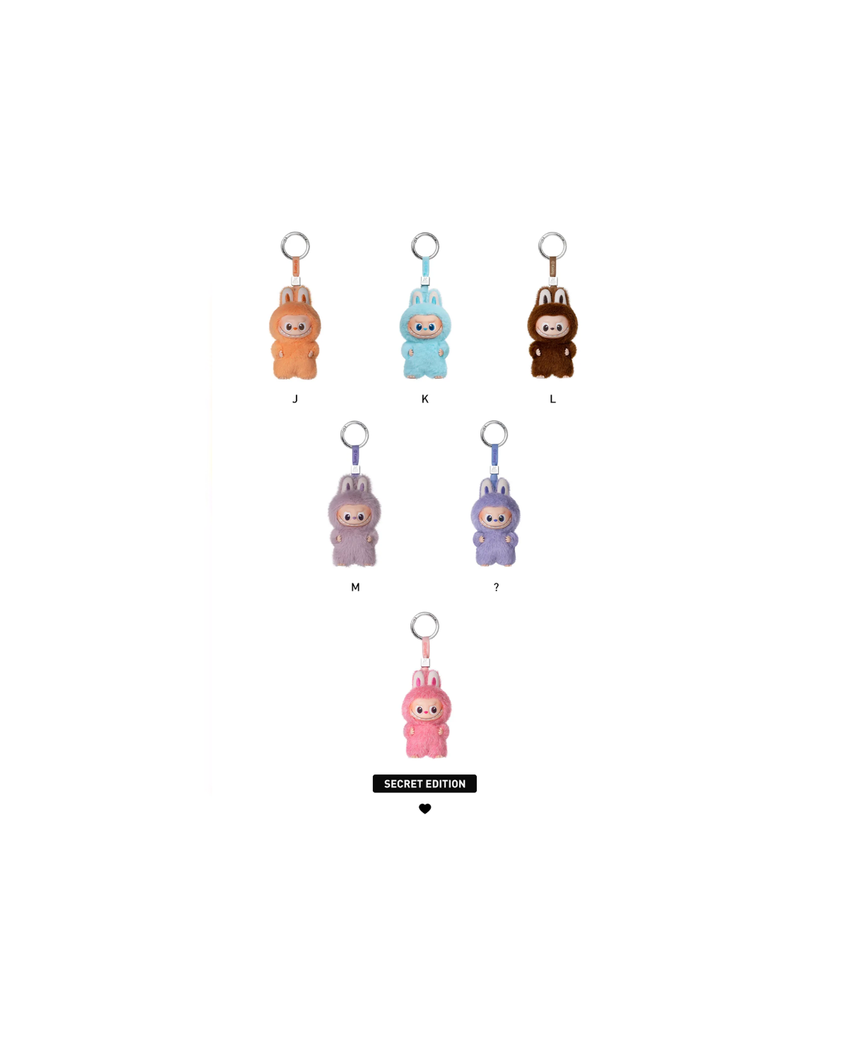 Labubu The Monsters Pin for Love Series BLIND BOX (A-M) thumbnail