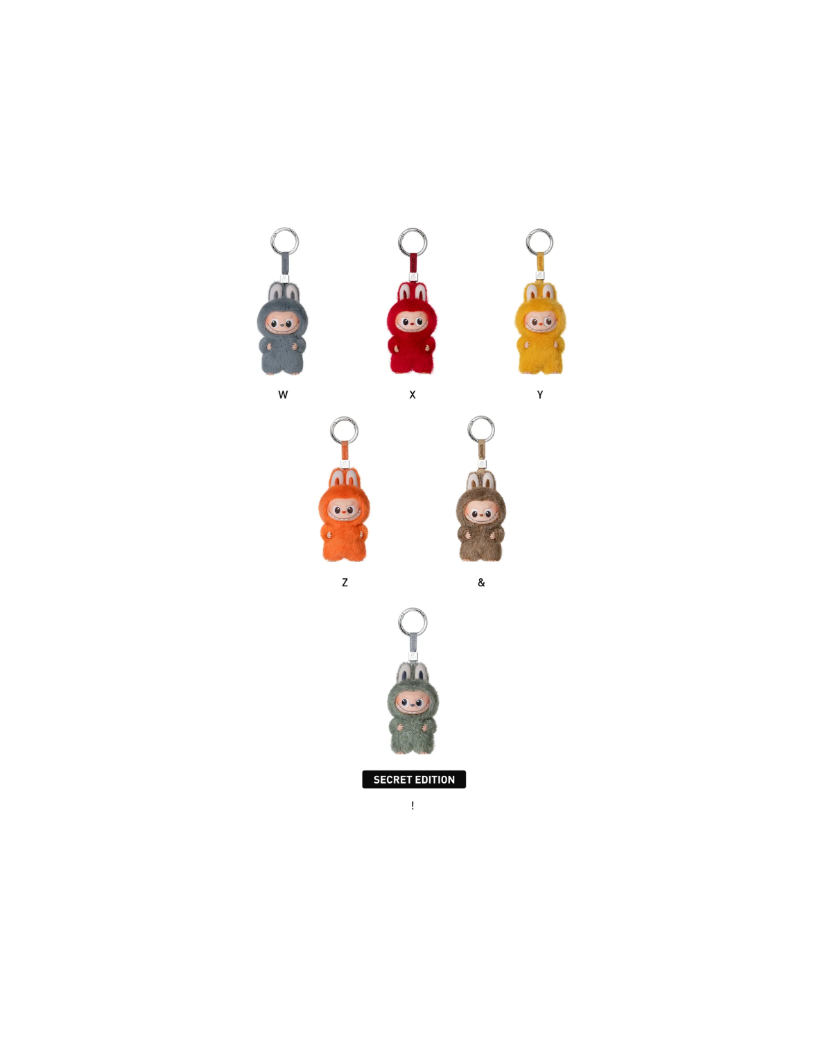 Labubu The Monsters Pin for Love Series BLIND BOX (N-Z) thumbnail