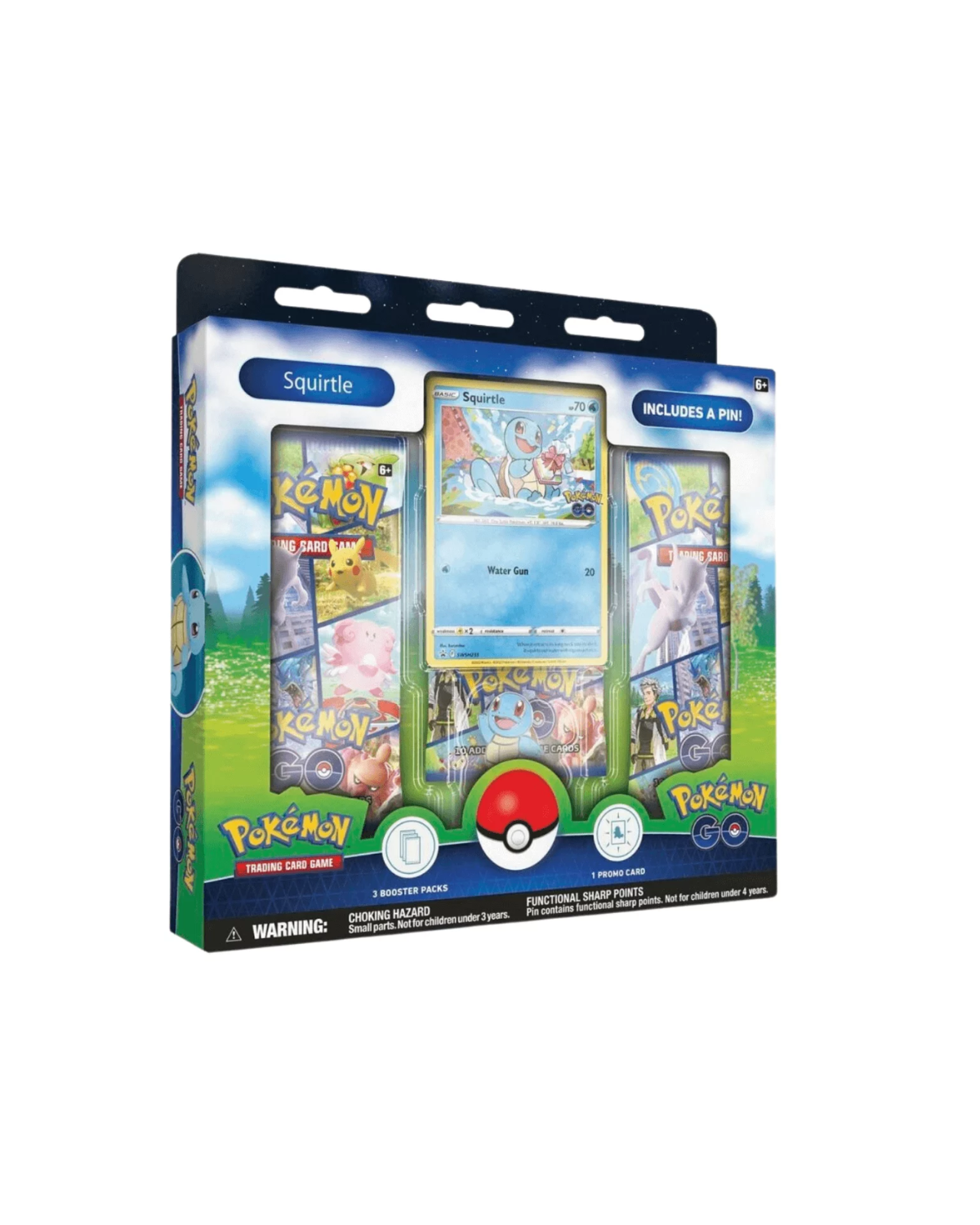 POKÉMON TCG: Pokémon GO Pin Collection Squirtle Image