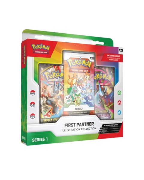 Pokémon TCG: First Partner – Illustration Collection – Series 1