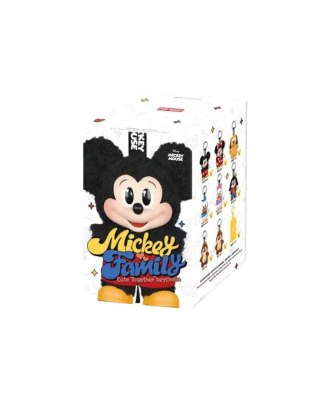 Pop Mart Disney Mickey Family Together Series Plush Keychain Single Blind Box