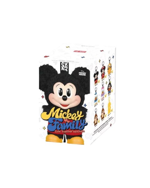 Pop Mart Disney Mickey Family Together Series Plush Keychain Single Blind Box