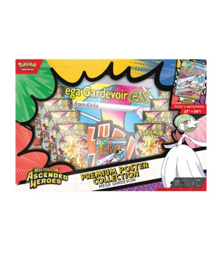 Pokémon TCG: Mega Evolution - Ascended Heroes - Premium Poster Collection - Gardevoir