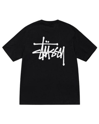 STÜSSY Basic Tee Black