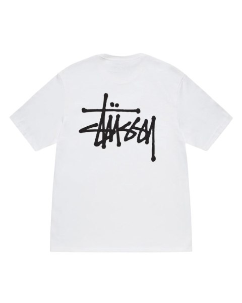 STÜSSY Basic Tee White