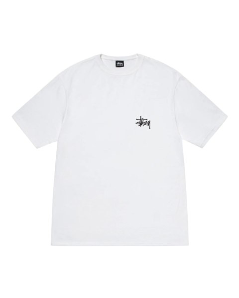 STÜSSY Basic Tee White