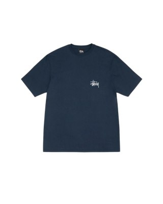 Stussy BASIC TEE navy