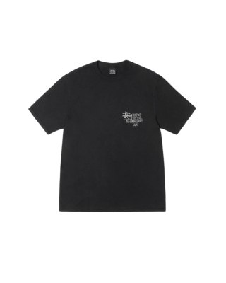 Stussy RESPECT THE POOL TEE PIGMENT DYED