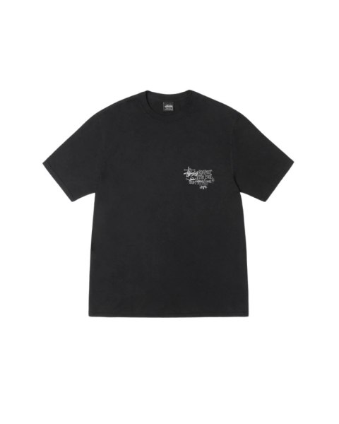 Stussy RESPECT THE POOL TEE PIGMENT DYED