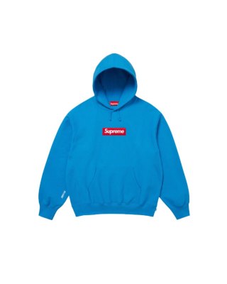 Supreme Box Logo Hooded Cyan
