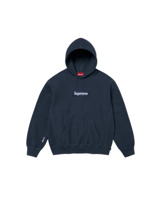 Supreme Box Logo Hooded Navy