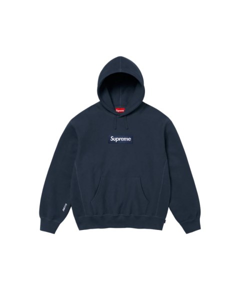 Supreme Box Logo Hooded Navy