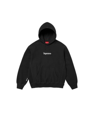Supreme Box Logo Hooded Sweatshirt Black