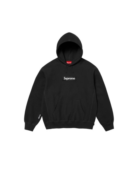 Supreme Box Logo Hooded Sweatshirt Black