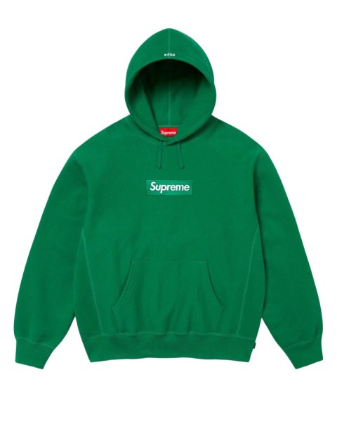 Supreme Box Logo Hooded Sweatshirt Sweatshirt (FW24) Green