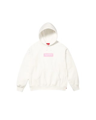 Supreme Box Logo Hooded Sweatshirt White