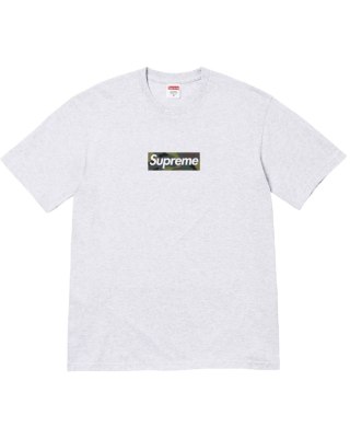 Supreme Box Logo Tee (FW23) Ash Grey