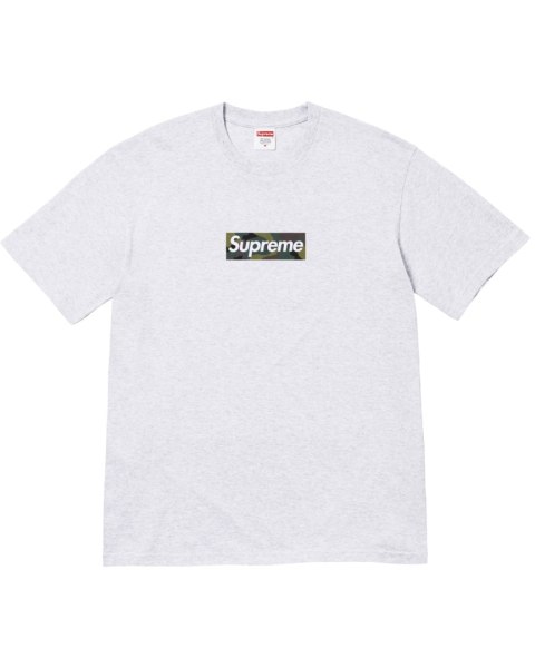 Supreme Box Logo Tee (FW23) Ash Grey