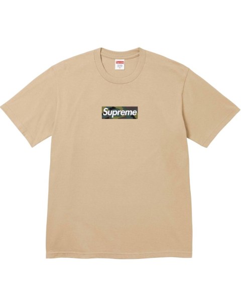 Supreme Box Logo Tee (FW23) Khaki