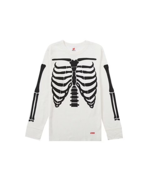 Supreme Hanes Bones Thermal Crew FW25 (1 Pack) White
