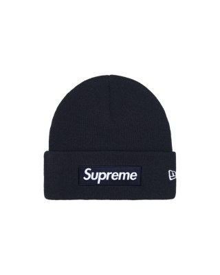 Supreme x New Era® Box Logo Beanie Navy