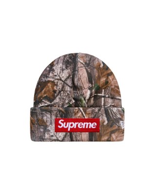 Supreme x New Era® Box Logo Beanie Realtree® AP Camo